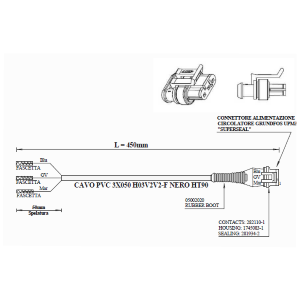 BOMBA CIRCULADORA ELECTRÓNICA UPM3 FLEX AS 25-70 H6 INTEREJE 130 MM PARA CALDERA
