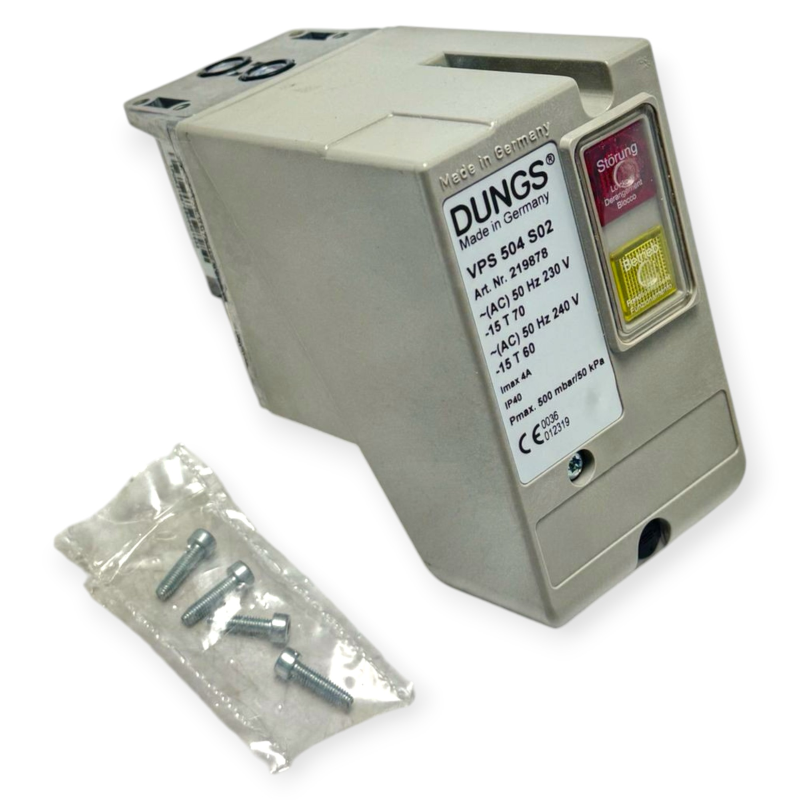 RIELLO 3012220 CONTRÔLE D’ÉTANCHÉITÉ VANNE GAZ DUNGS 219878 VPS 504 S02 POUR BRÛLEUR