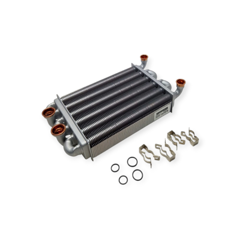 SCAMBIATORE PRIMARIO COMPATIBILE IMMERGAS 1024398 DI RICAMBIO PER CALDAIA  