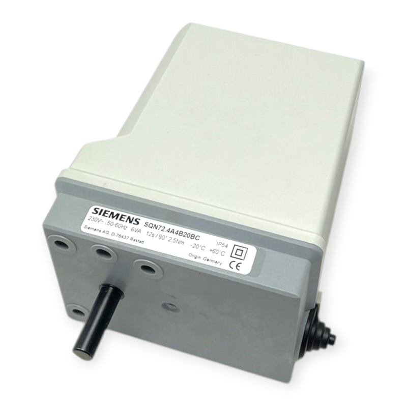 SIEMENS SQN72.4A4AB20BC SERVOMOTEUR ACTIONNEUR 230V 2.5Nm 12s 90° POUR BRÛLEUR