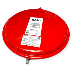 BAXI JJJ005663880 JJJ005625560 JJJ005625570 VASO ESPANSIONE Ø 387 H 110 MM 3/4 1,5 BAR PER CALDAIA