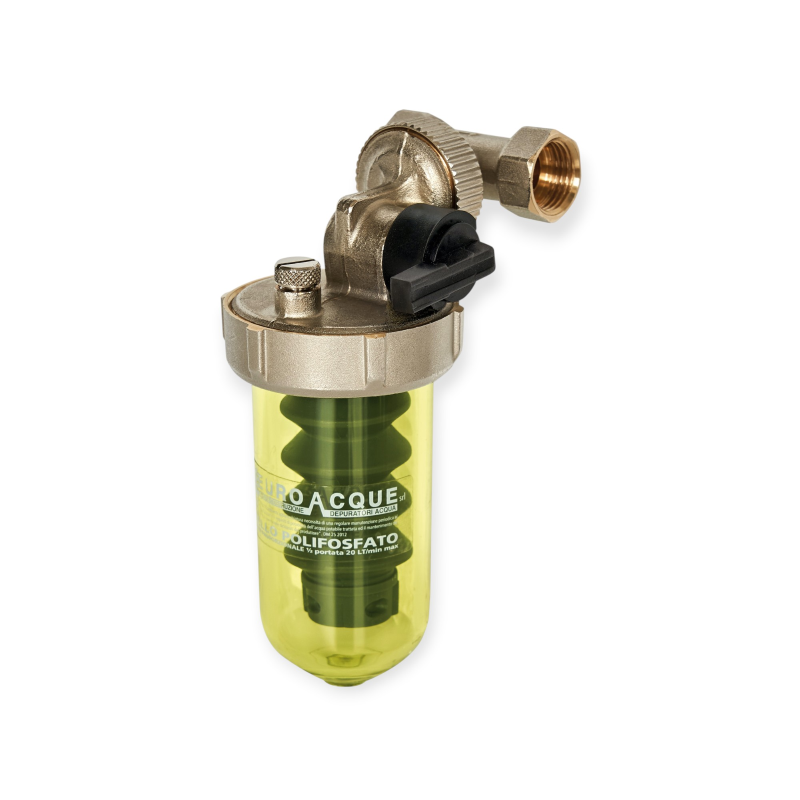 Dosatore Polifosfati EUROACQUE SLIM0001 1/2" FF con Bypass Protezione Caldaie e Impianti