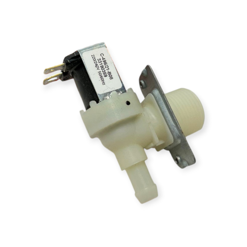 Elettrovalvola Lavatrice 1 Via 90° Ø12 mm Universale ELBI 230V Ingresso Acqua