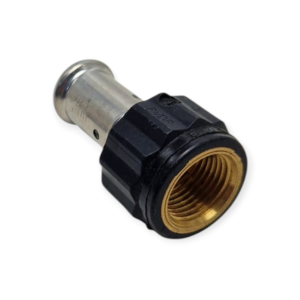 HENCO RACCORDO A PRESSARE 1/2 FEMMINA X 16 16X2 GIUNTO MANICOTTO TERMINALE