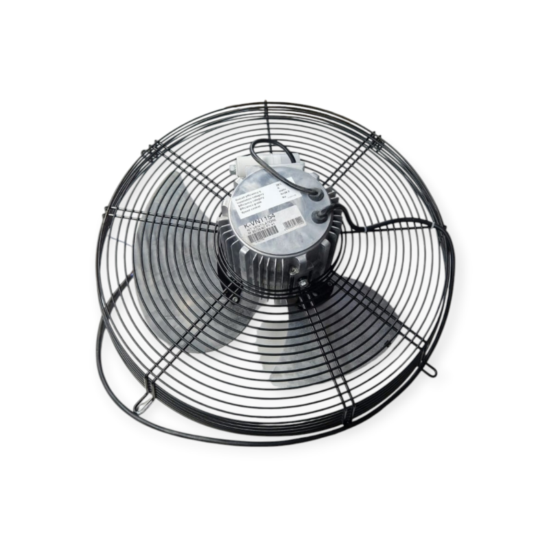 ROBUR JVNT154 VENTILADOR COMPLETO CON MOTOR KVNT154 PARA GENERADOR DE AIRE CALIENTE M30 M35 M60 F1
