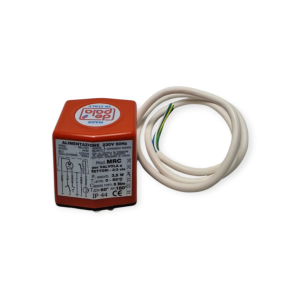 DE PALA MRC TESTINA MOTORIZZATA VALVOLA DI ZONA 230V CON MICROINTERRUTTORE COMANDO POMPA PER IMPIANTI RISCALDAMENTO  
