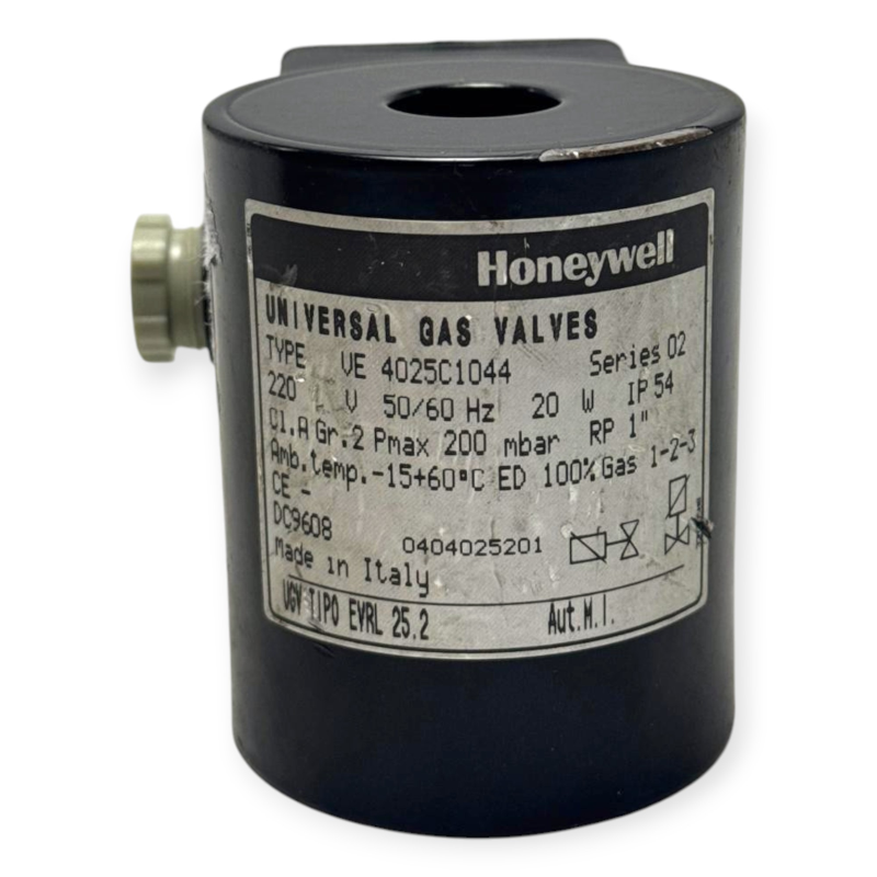 HONEYWELL 4025C1044 BOBINA 220V SERIE 02 EVRL 25.2 PER VALVOLA GAS 