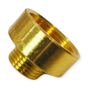 MANICOTTO OTTONE RIDOTTO MF PROLUNGA RACCORDO 1/2 X 1"" MASCHIO FEMMINA