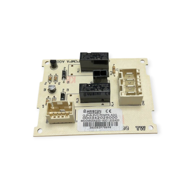 ARISTON 65113171 SCHEDA ELETTRONICA CLIP-IN EVO POMPA 000342025000 CALDAIA