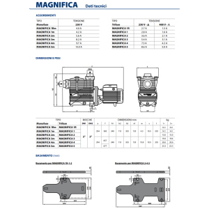 PEDROLLO 43MA011A1 POMPA PISCINA AUTOADESCANTE 0,75HP 230V MONOFASE 21M3/H PER PISCINE