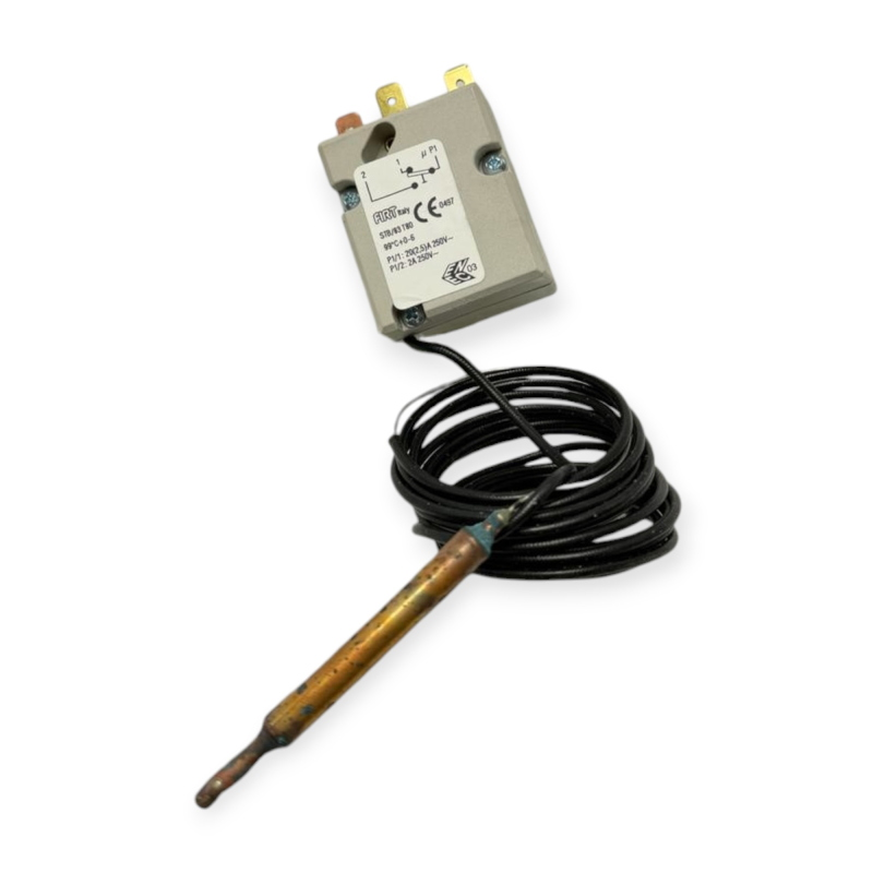 ARCA TER0004 THERMOSTAT DE SÉCURITÉ LS1 STB/83 T80 99°C 250V AVEC CAPILLAIRE CHAUDIÈRE