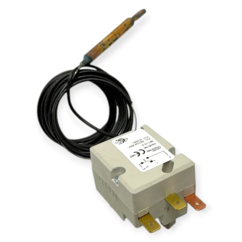 ARCA TER0004 THERMOSTAT DE SÉCURITÉ LS1 STB/83 T80 99°C 250V AVEC CAPILLAIRE CHAUDIÈRE