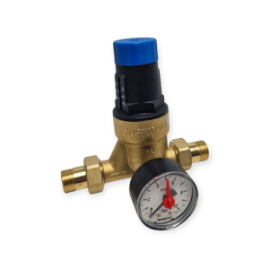 WATTS DRVMN 0502615 RIDUTTORE DI PRESSIONE Ø 1/2 CON MANOMETRO 0-6 BAR ACQUA ARIA GAS  