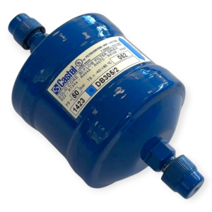 CASTEL DB305/2 FILTRO DEIDRATATORE BIFLUSSO SOLID CORE 1/4" SAE PER REFRIGERAZIONE
