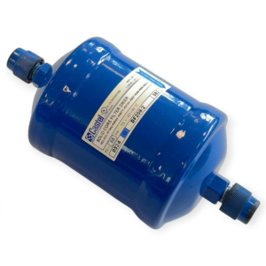 CASTEL DF208/2 FILTRO DEIDRATATORE ANTIACIDO SOLID CORE 1/4" SAE FLARE PER REFRIGERAZIONE