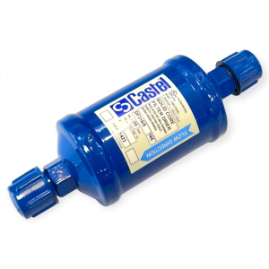 CASTEL DF316/5 FILTRE DÉSHYDRATEUR À CARTOUCHE SOLIDE 5/8" SAE FLARE 50 BAR POUR RÉFRIGÉRATION