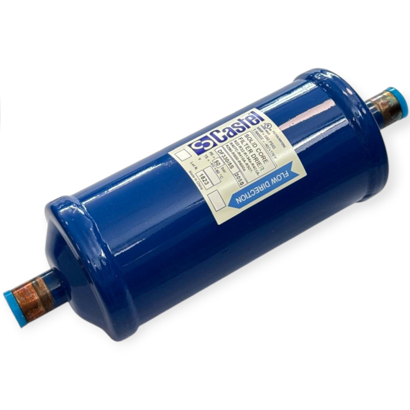 CASTEL DF330/5S FILTRE DÉSHYDRATEUR À CARTOUCHE SOLIDE 5/8" ODS POUR RÉFRIGÉRATION