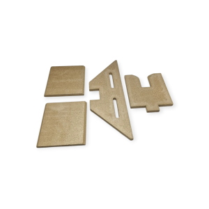 COLA 3980023030 599001621 5110001011 PANNELLI ISOLANTI REFRATTARI VERMICULITE PER STUFA PELLET  