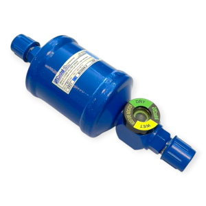 CASTEL DI316N/4 FILTRE DÉSHYDRATEUR AVEC INDICATEUR D’HUMIDITÉ 1/2" SAE FLARE 50 BAR POUR RÉFRIGÉRATION