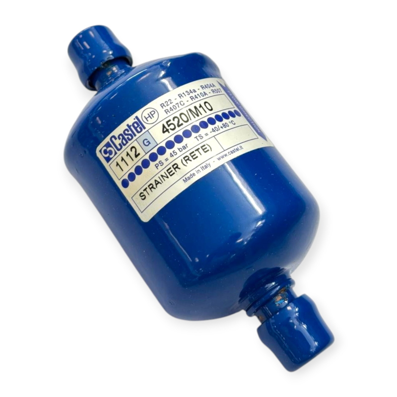 CASTEL 4520/M10 FILTRE À TAMIS 10 MM ODS 45 BAR POUR RÉFRIGÉRATION