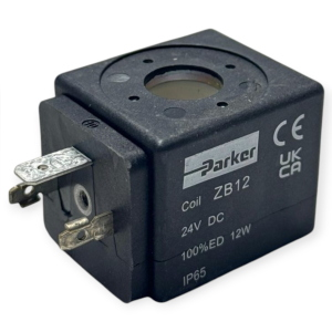 PARKER 304020 BOBINA ELETTROVALVOLA ZB12 24V DC 12W IP65 SOLENOIDE PER IMPIANTI INDUSTRIALI