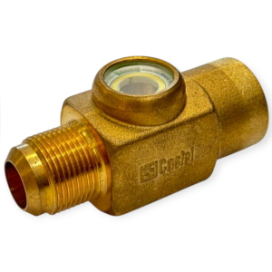 CASTEL 3950/66 INDICATEUR D’HUMIDITÉ LIQUIDE 3/4" SAE M/F 50 BAR POUR RÉFRIGÉRATION