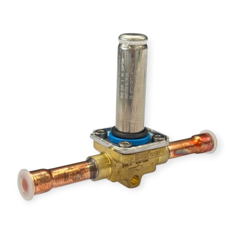 DANFOSS 032F1208 ÉLECTROVANNE EVR3 NC 10MM ODF POUR RÉFRIGÉRATION
