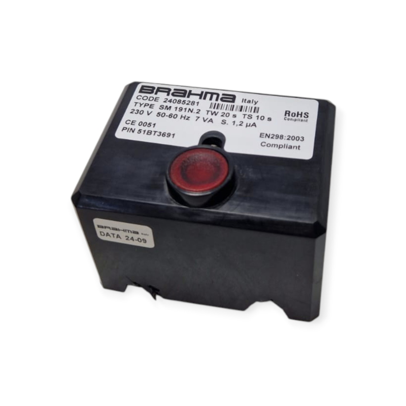 BRAHMA 24085281 SCHEDA ACCENSIONE SM191N.2 TW 20S TS 10S 230V PER BRUCIATORE  