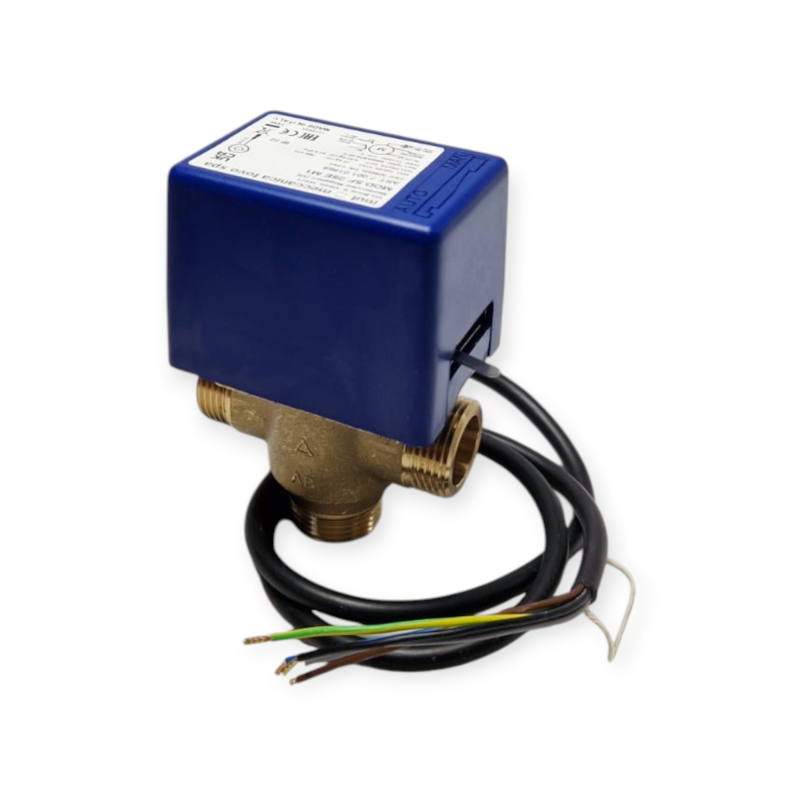 MUT 7.001.02762 VALVOLA DI ZONA MOTORIZZATA 3 VIE SF 15 E M1 1/2" CON MICRO AUSILIARIO  