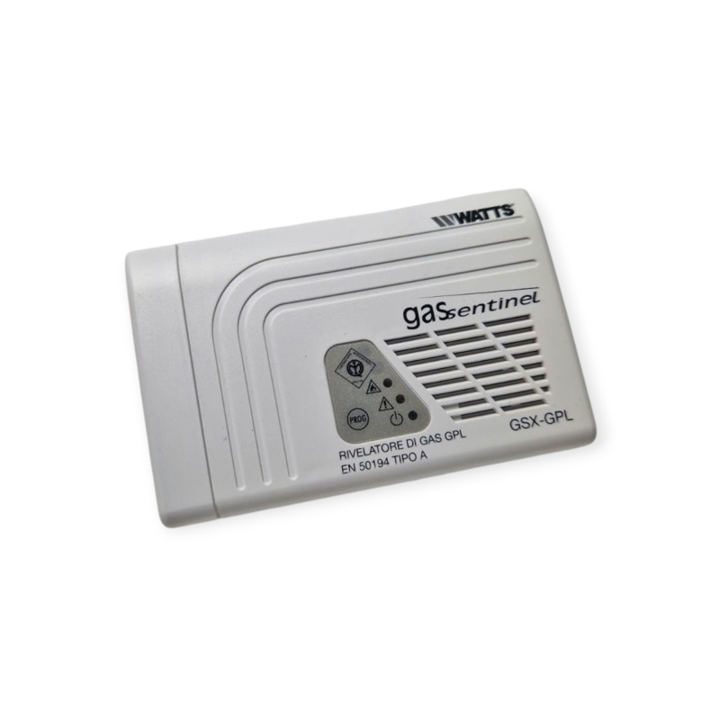 WATTS GSX 0941530 RILEVATORE FUGHE GAS GPL PROPANO BUTANO CON ALLARME ACUSTICO PER IMPIANTI GAS  