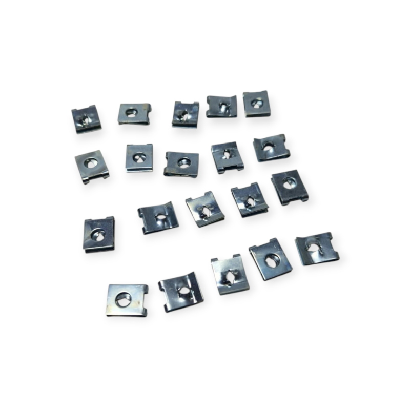 KIT 20 AGRAFES CLIP 12X15 BERETTA R5128 RIELLO 4363594 POUR FIXATION PANNEAUX CHAUDIERE
