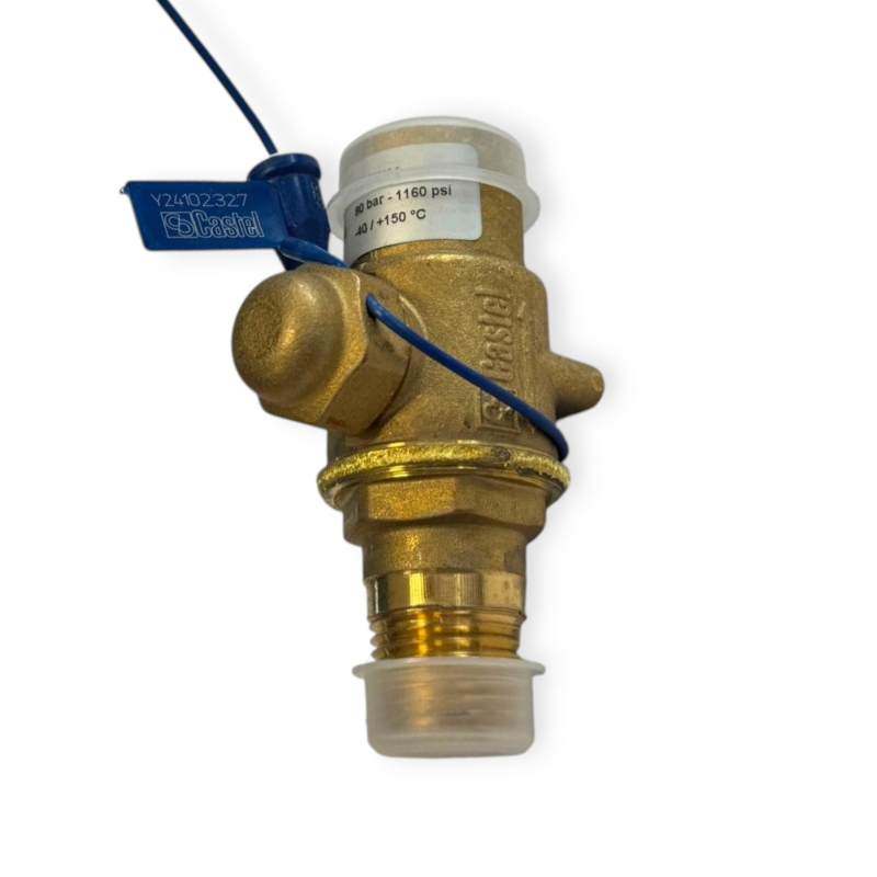 CASTEL 3064N/44 VANNE D'ARRÊT 1/2" NPT 80 BAR POUR RÉFRIGÉRATION
