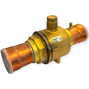 CASTEL 6570N/24A VANNE À BILLE AVEC PRISE DE SERVICE 3"-76MM ODS 50 BAR POUR RÉFRIGÉRATION