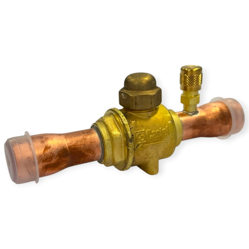 CASTEL 6570N/6A VANNE À BILLE AVEC PRISE DE SERVICE 3/4" ODS 50 BAR POUR RÉFRIGÉRATION