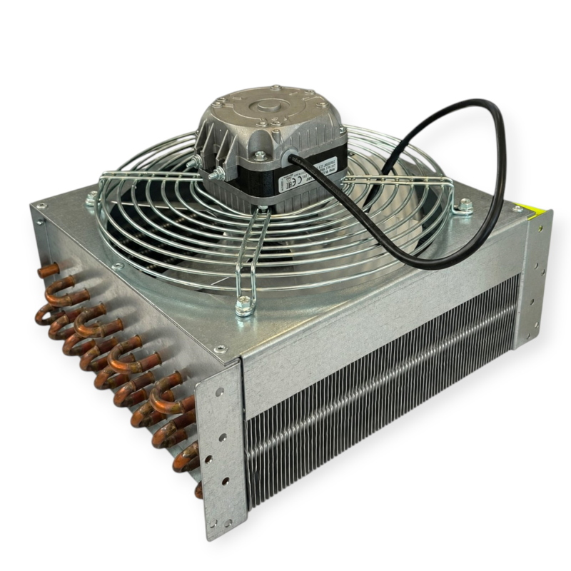 CONDENSEUR VENTILÉ 541W DT10 10 TUBES 2 RANGÉES VENTILATEUR Ø230MM POUR RÉFRIGÉRATION