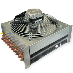 CONDENSEUR VENTILÉ 1120W DT10 11 TUBES 4 RANGÉES VENTILATEUR Ø254MM POUR RÉFRIGÉRATION