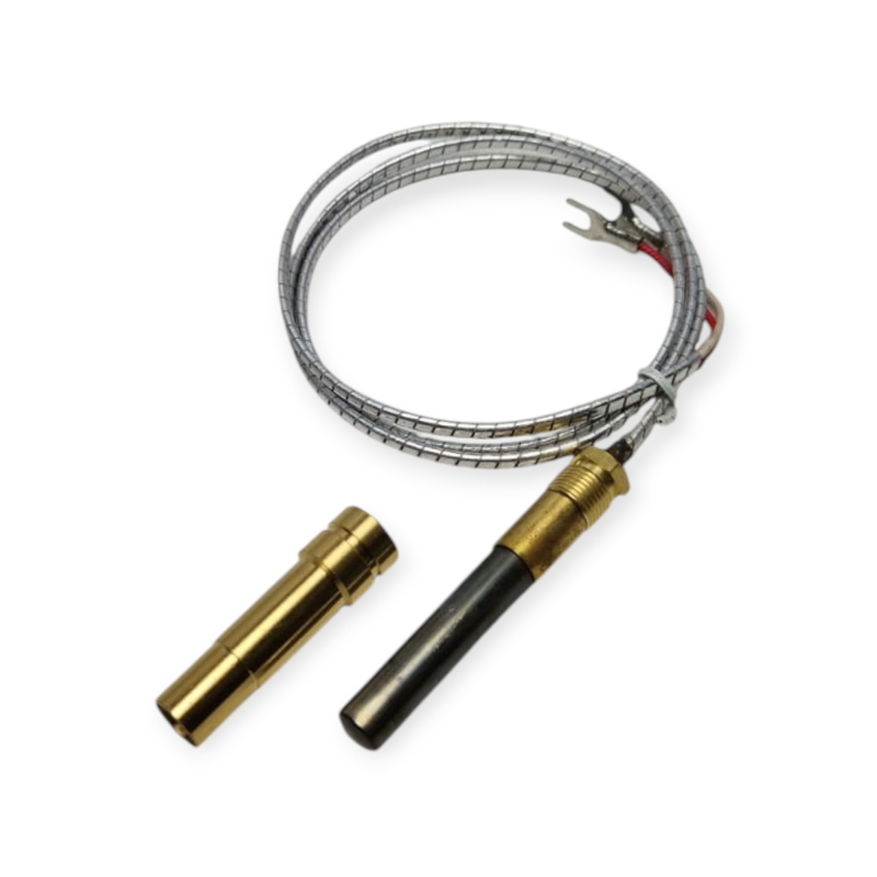 THERMOPILE SIT 0.940.002 AVEC CABLE BLINDE ET ADAPTATEUR PIECE DE RECHANGE POUR APPAREILS A GAZ
