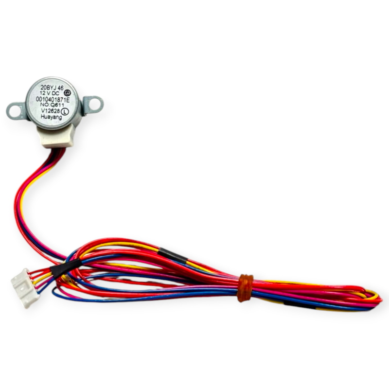 HAIER A0010401871E MOTEUR DE VOLET 20BYJ46 12V DC V12628 ROTATION À GAUCHE POUR CLIMATISEUR