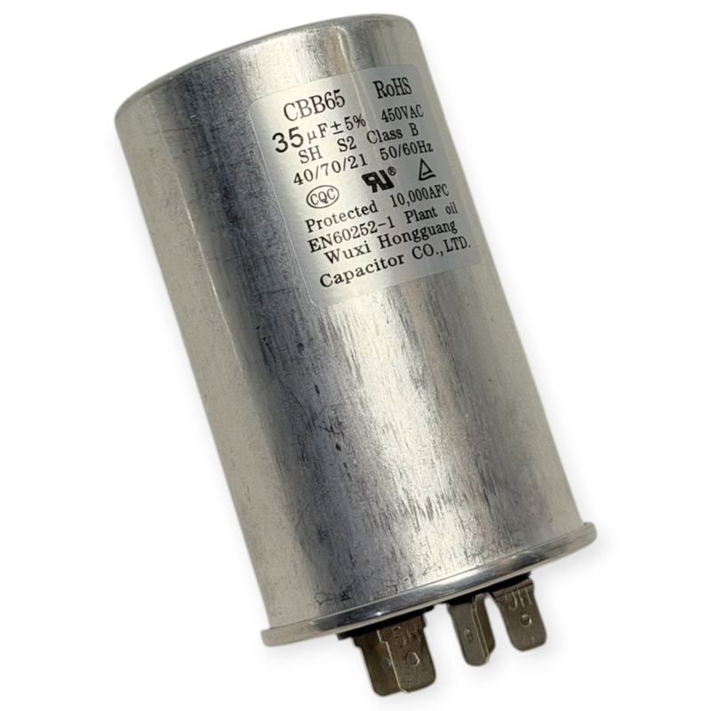 ARISTON 65152951 CONDENSATEUR DE COMPRESSEUR UNITÉ EXTÉRIEURE 35 µF 450VAC POUR CLIMATISEUR