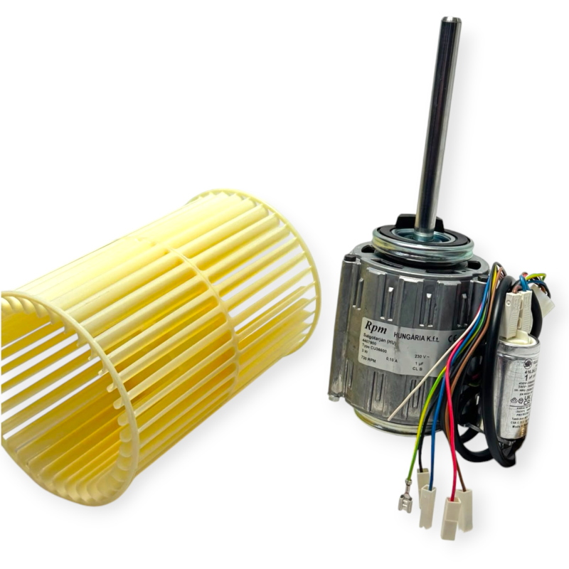 AERMEC 9106634 MOTEUR DE VENTILATEUR 4407900 CU36600 730 RPM 3W POUR VENTILO-CONVECTEUR FCX17