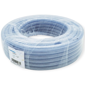 SAUERMANN ACC00915 TUYAU PVC TRESSÉ Ø10 MM DIAMÈTRE INTÉRIEUR 25 M POUR ÉVACUATION DES CONDENSATS Si-82
