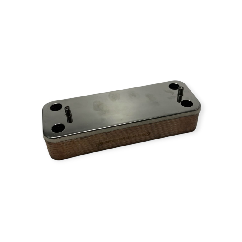 SCAMBIATORE SANITARIO A 16 PIASTRE COMPATIBILE BAXI JJJ005653680 PER CALDAIA