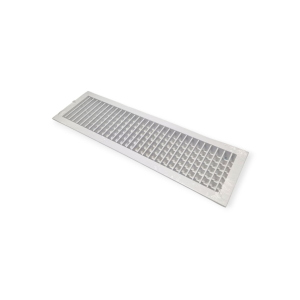 BOCCHETTA MANDATA ECOCLIMA DB41006150 EBA VO 600X150 RAL9016 PER CLIMATIZZAZIONE    