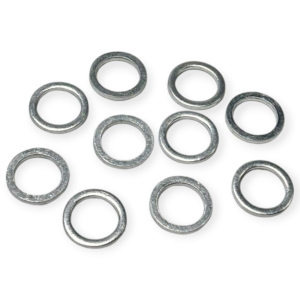 RIELLO 4363394 BERETTA R5041 KIT 10 GUARNIZIONI ALLUMINIO 14X10X1,5 MM PER SONDA CALDAIA