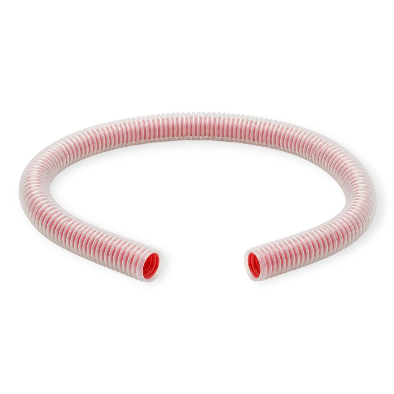 DIVERSITECH 9899-056-01 TUYAU ANNELÉ ROUGE BIESTRUSÉ 17-20 MM 1 M 1406-0902-01 POUR ÉVACUATION DES CONDENSATS