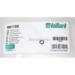 VAILLANT O'RING GASKET 981155 EX 982490 REPLACEMENT FOR BOILER