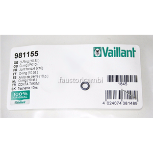 VAILLANT JOINT O'RING 981155 EX 982490 REMPLACEMENT POUR CHAUDIÈRE