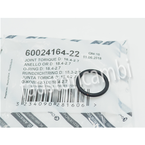 CHAFFOTEAUX O-RING GASKET Ø 18.4 X 2.7 ART. 60024164-22 BOILER