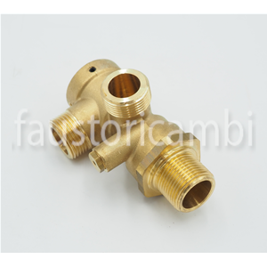 UNICAL CORPO VALVOLA DEVIATRICE 3 VIE 95250402 CALDAIA KONDINOX CTFS 28 
