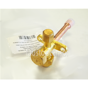 TECNOSYSTEMI 3-WAY COCK-CONDITIONER VALVE 3/8 GAS R22 407 11135031